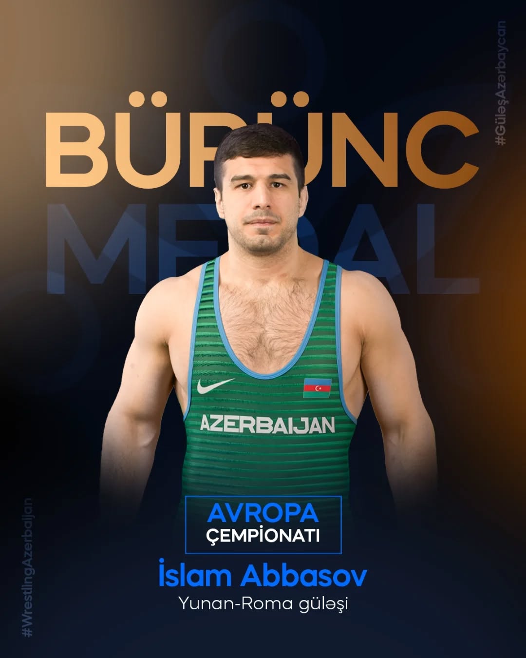 Азербайджанские борцы греко-римского стиля завоевали две медали на чемпионате Европы (ФОТО)