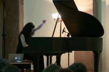 В Баку состоялась презентация пластинки Хумай Гасымзаде, победившей в США (ФОТО)