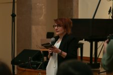 В Баку состоялась презентация пластинки Хумай Гасымзаде, победившей в США (ФОТО)