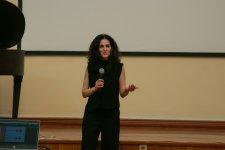 В Баку состоялась презентация пластинки Хумай Гасымзаде, победившей в США (ФОТО)