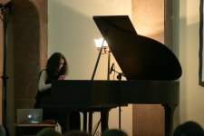 В Баку состоялась презентация пластинки Хумай Гасымзаде, победившей в США (ФОТО)