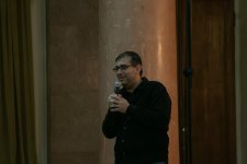 В Баку состоялась презентация пластинки Хумай Гасымзаде, победившей в США (ФОТО)