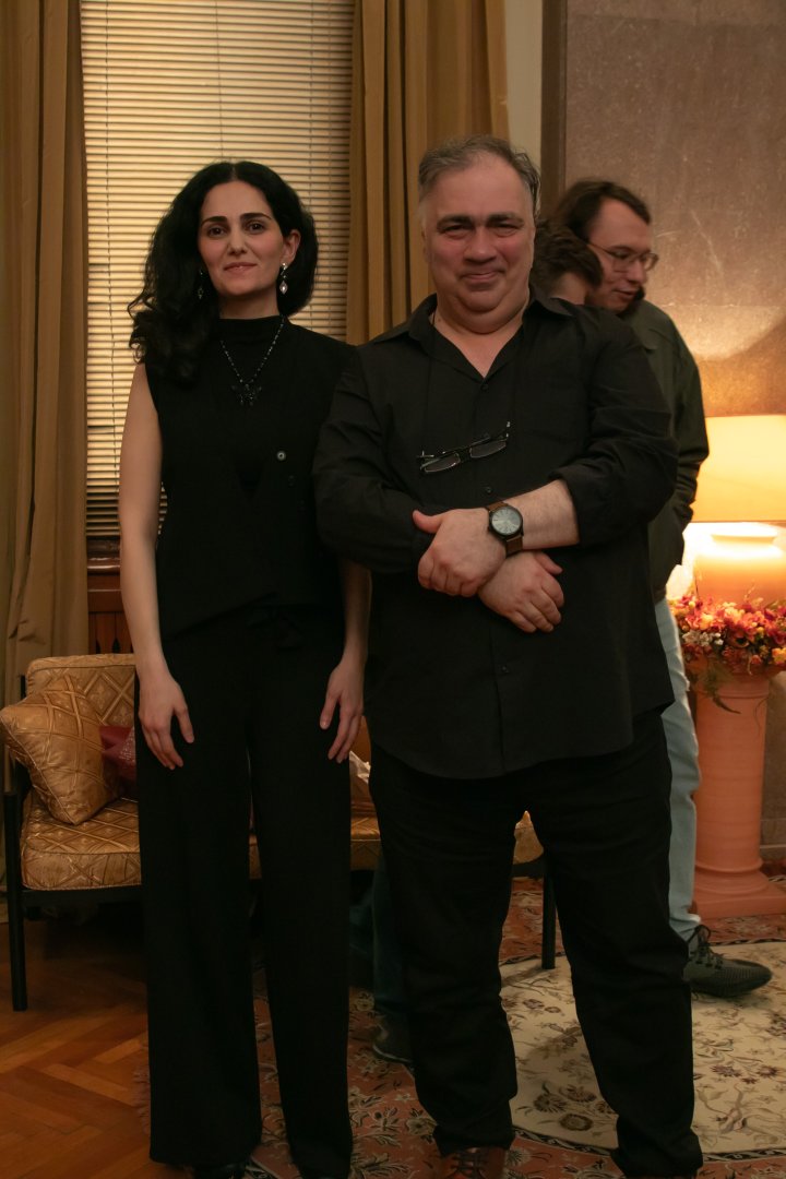 В Баку состоялась презентация пластинки Хумай Гасымзаде, победившей в США (ФОТО)