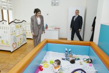 Первый вице-президент Мехрибан Алиева и вице-президент Фонда Гейдара Алиева Лейла Алиева посетили ясли номер 1 и детский дом-учреждение социального обслуживания номер 1 в Баку (ФОТО/ВИДЕО)
