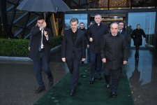 Завершился официальный визит Президента Грузии в Азербайджан (ФОТО)