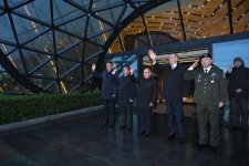 Завершился официальный визит Президента Грузии в Азербайджан (ФОТО)