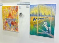 Азербайджанское искусство представлено на World Art Dubai 2025 (ФОТО)
