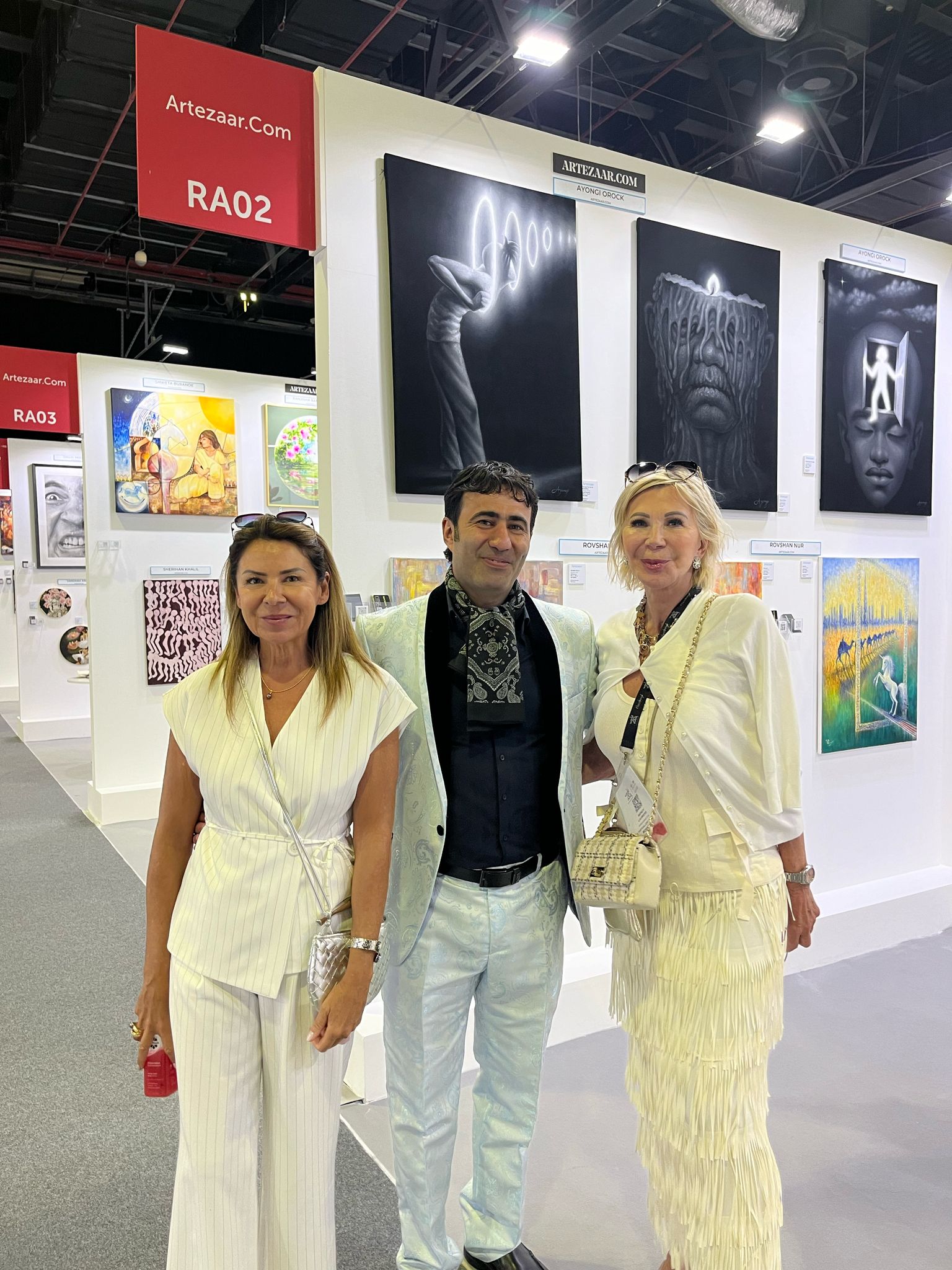 Азербайджанское искусство представлено на World Art Dubai 2025 (ФОТО)