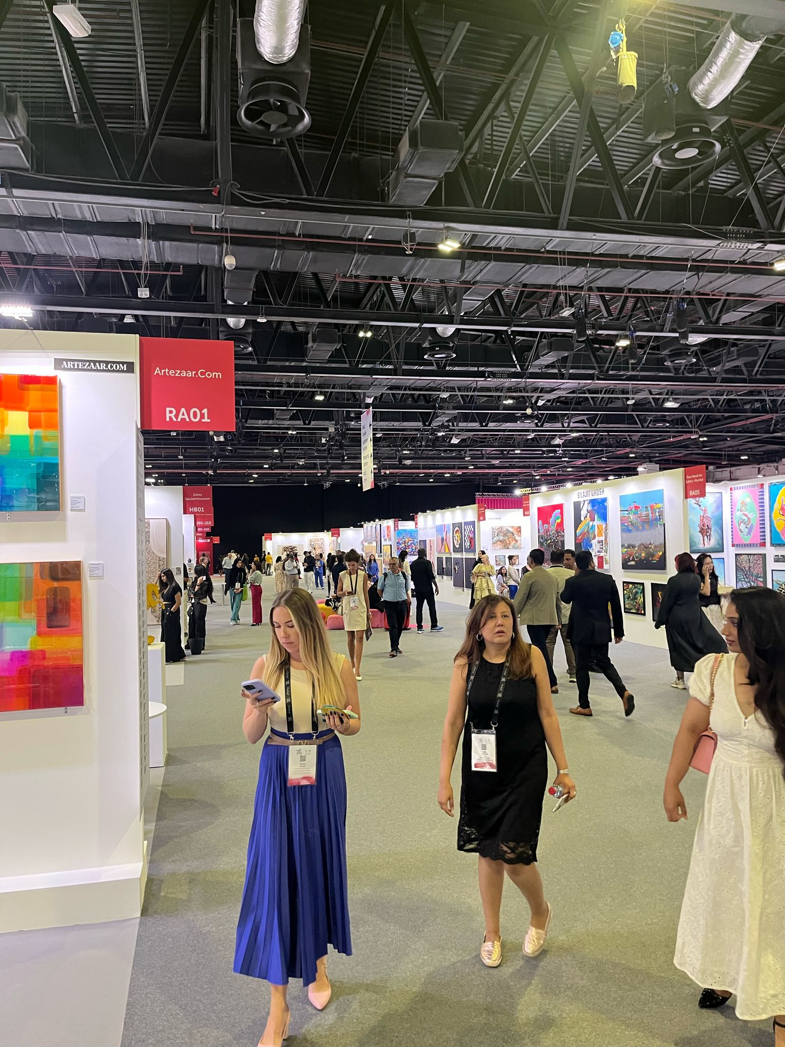 Азербайджанское искусство представлено на World Art Dubai 2025 (ФОТО)