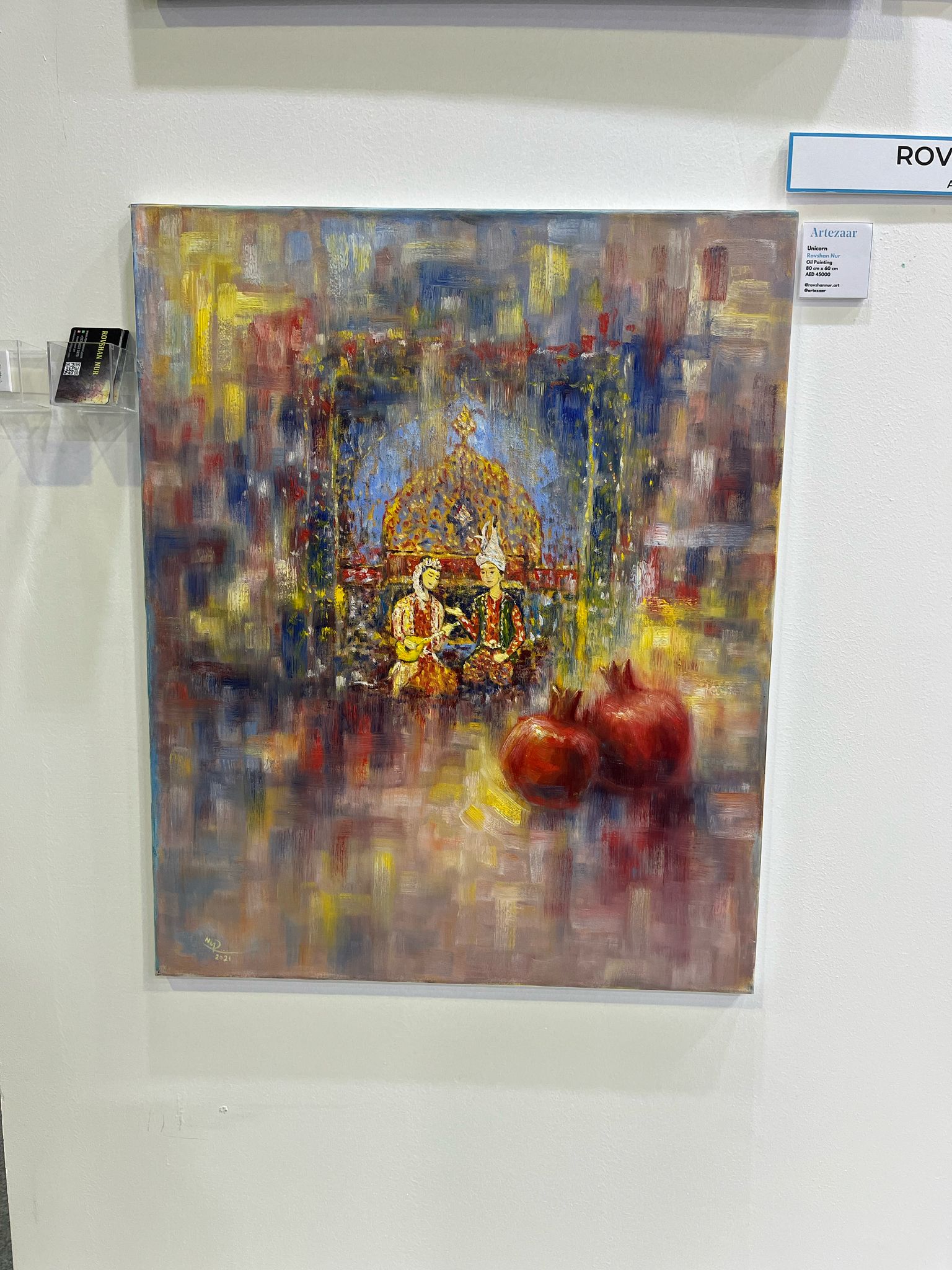 Азербайджанское искусство представлено на World Art Dubai 2025 (ФОТО)
