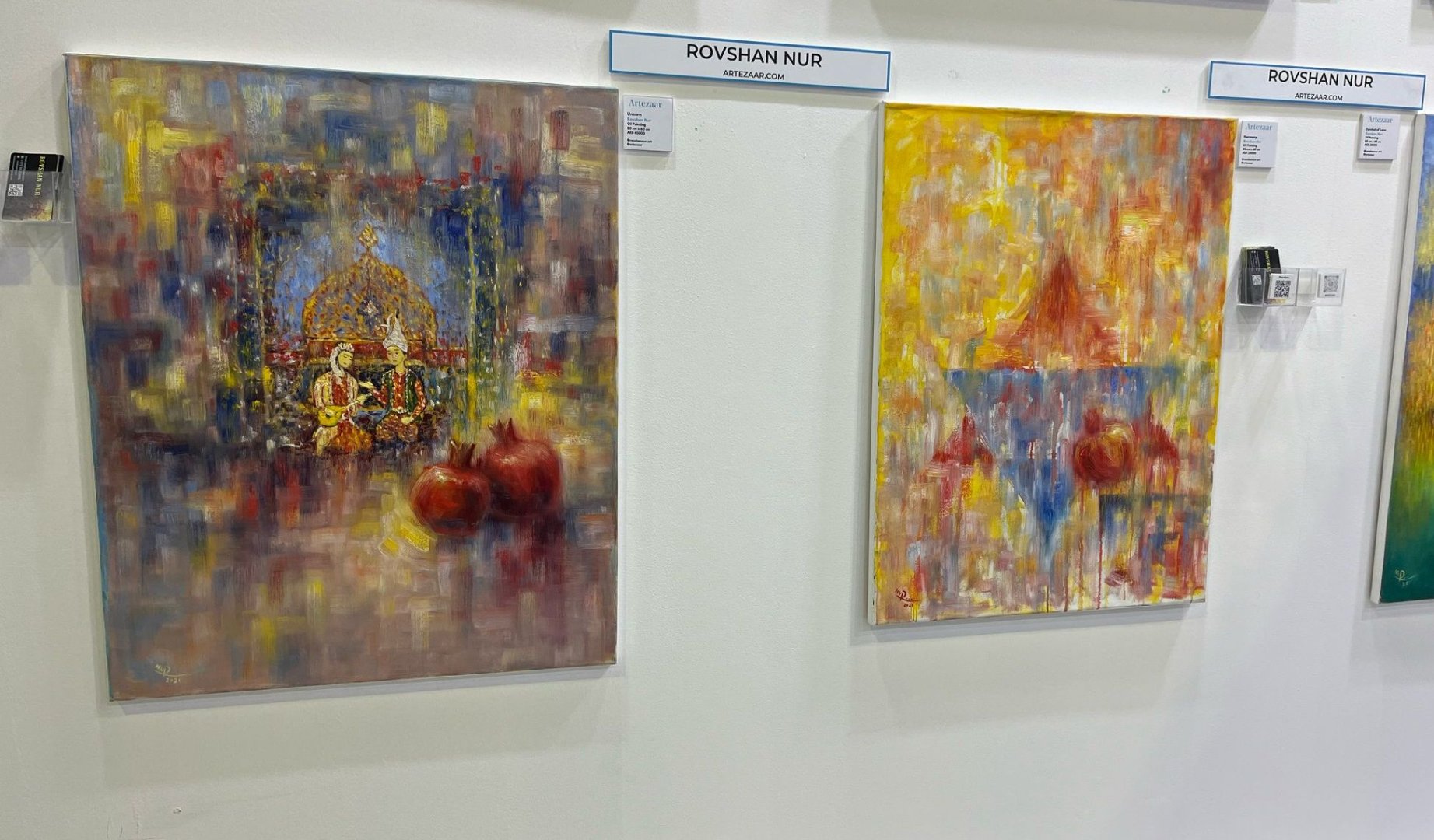 Азербайджанское искусство представлено на World Art Dubai 2025 (ФОТО)
