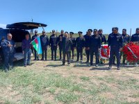 В Джебраиле захоронены останки шехида I Карабахской войны Алескера Мирзалиева (ФОТО)