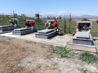 В Джебраиле захоронены останки шехида I Карабахской войны Алескера Мирзалиева (ФОТО)