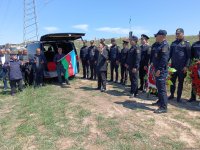 В Джебраиле захоронены останки шехида I Карабахской войны Алескера Мирзалиева (ФОТО)