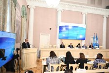 Низами Сафаров выступил на международной конференции в Санкт-Петербурге  (ФОТО)