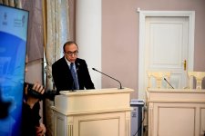 Низами Сафаров выступил на международной конференции в Санкт-Петербурге  (ФОТО)