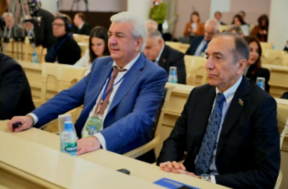 Низами Сафаров выступил на международной конференции в Санкт-Петербурге  (ФОТО)