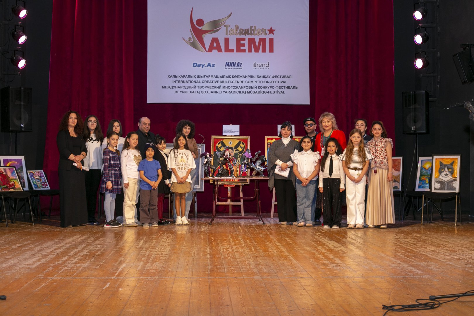 Международный фестиваль "Мир Талантов" зажёг огни творчества в сердце Азербайджана (ФОТО)