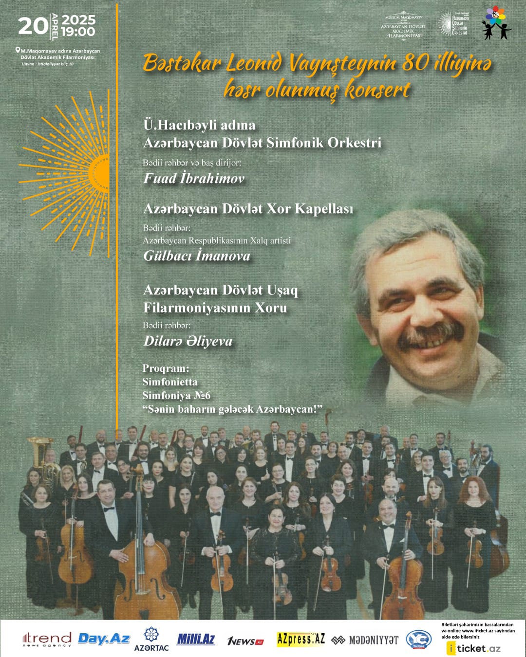 Музыка как наследие! В Баку прошел юбилейный концерт к 80-летию Леонида Вайнштейна (ФОТО)