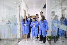 Вице-президент Фонда Гейдара Алиева Лейла Алиева посетила Китайский национальный центр генома человека (ФОТО)