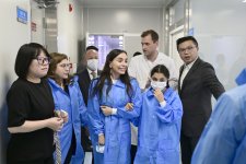 Вице-президент Фонда Гейдара Алиева Лейла Алиева посетила Китайский национальный центр генома человека (ФОТО)