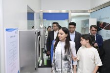 Вице-президент Фонда Гейдара Алиева Лейла Алиева посетила Китайский национальный центр генома человека (ФОТО)