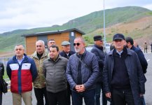Очередной адрес совместных поездок председателей политических партий - город Лачин (ФОТО)