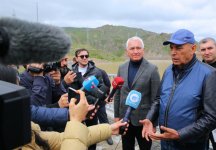 Очередной адрес совместных поездок председателей политических партий - город Лачин (ФОТО)