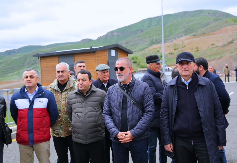 Очередной адрес совместных поездок председателей политических партий - город Лачин (ФОТО)