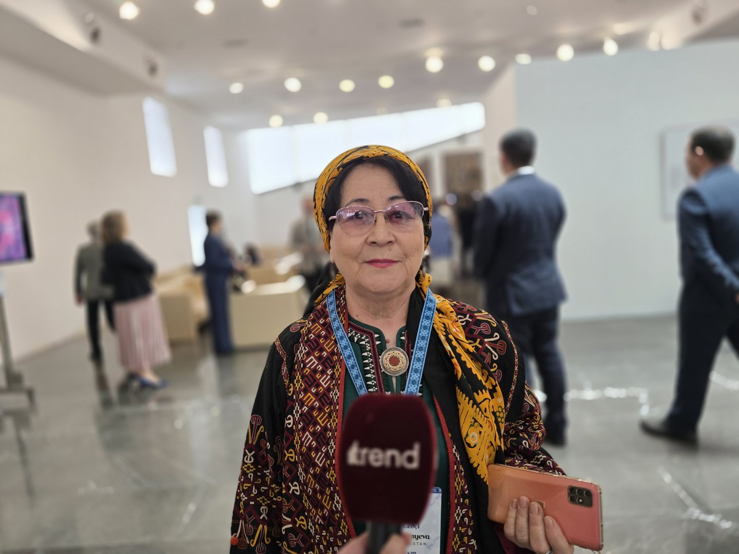 Туркменистан и Азербайджан связывают давние традиции коврового искусства – Аджап Байриева (ФОТО)