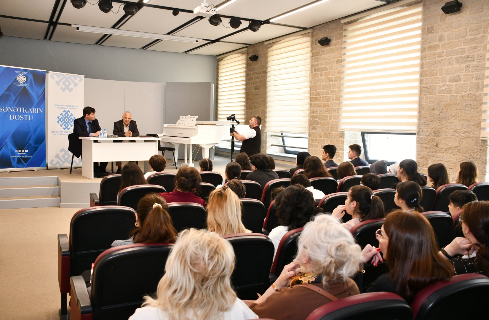 Народный артист, джазмен Салман Гамбаров стал гостем проекта "Друг Мастера" (ФОТО)