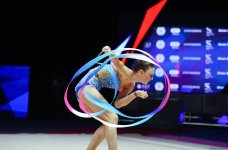 Награждены победители третьего дня соревнований Кубка Европы по  художественной гимнастике в Баку (ФОТО)