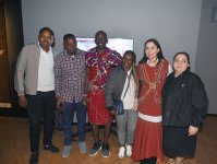 Вице-президент Фонда Гейдара Алиева Лейла Алиева и руководитель Баку Медиа Центра Арзу Алиева посетили Международный фестиваль ковра (ФОТО)