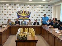 В Союзе писателей Узбекистана презентована книга Эльмиры Ахундовой "Зарифа и Гейдар Алиевы. Любовь длиною в вечность" на узбекском языке  (ФОТО)