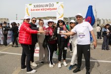 «Скорость, энергия, вкус — с Xırdalan 0.0 на Бакинском марафоне!» (ФОТО)