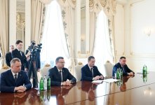 Президент Азербайджана Ильхам Алиев принял премьер-министра Беларуси (ФОТО/ВИДЕО)