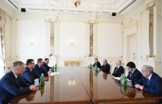 Президент Азербайджана Ильхам Алиев принял премьер-министра Беларуси (ФОТО/ВИДЕО)