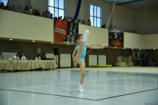 В Баку проходит второй день "9-го чемпионата Азербайджана по аэробной гимнастике и первенства Баку" (ФОТО)