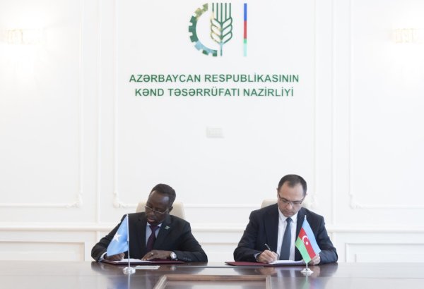 Между Азербайджаном и Сомали подписан меморандум  в сфере сельского хозяйства (ФОТО)