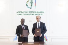 Между Азербайджаном и Сомали подписан меморандум  в сфере сельского хозяйства (ФОТО)