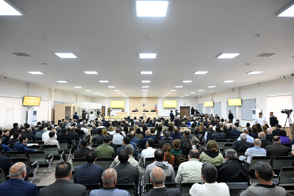 В Баку продолжился судебный процесс над Рубеном Варданяном (ФОТО)