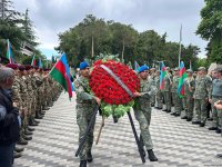 В Агджабеди преданы земле останки шехида Первой Карабахской войны (ФОТО)