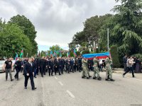 В Агджабеди преданы земле останки шехида Первой Карабахской войны (ФОТО)