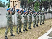 В Агджабеди преданы земле останки шехида Первой Карабахской войны (ФОТО)