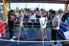 Ни секунды на паузу!  В Баку прошло реалити-арт-шоу на палубе легендарного корабля  (ФОТО)