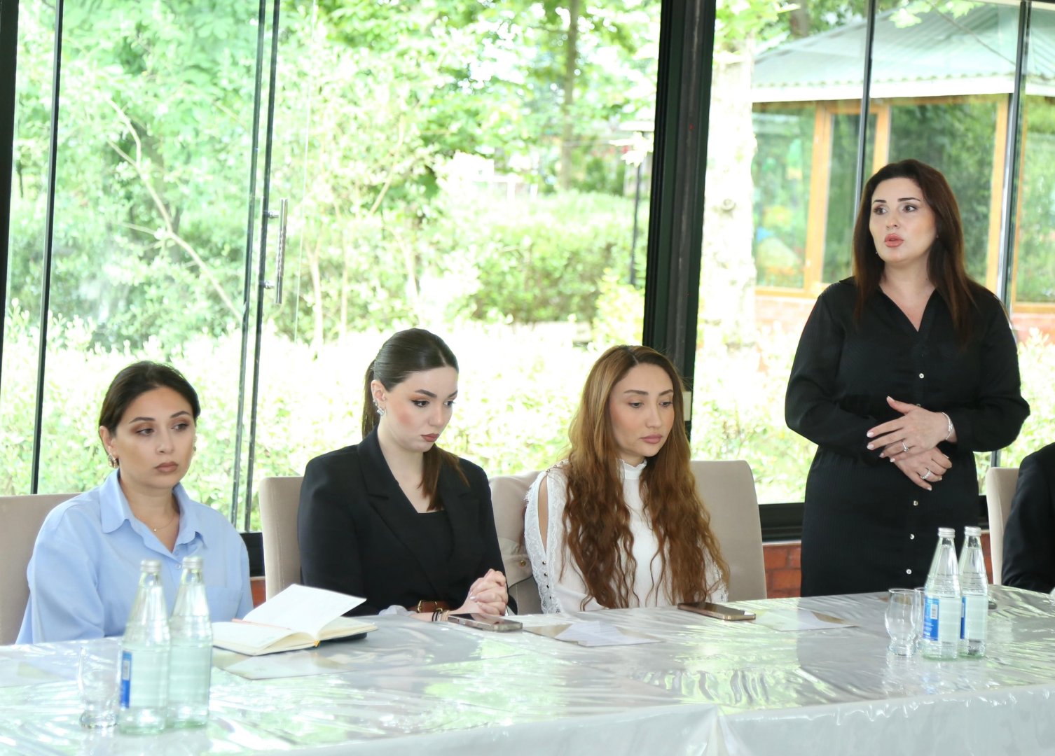 В Лянкяране состоялась просветительская встреча по поддержке бизнеса (ФОТО)