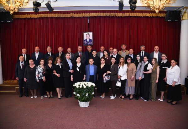 Ветераны спецслужб Азербайджана "Альянс" провели мероприятие к 80-летию со дня рождения Хагани Багирова (ФОТО)