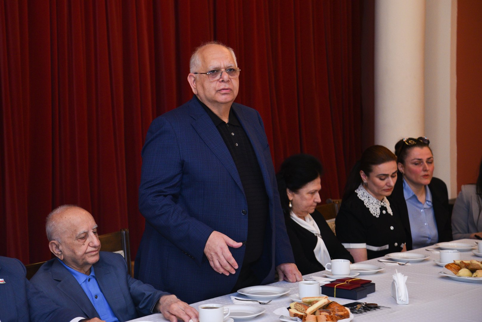 Ветераны спецслужб Азербайджана "Альянс" провели мероприятие к 80-летию со дня рождения Хагани Багирова (ФОТО)