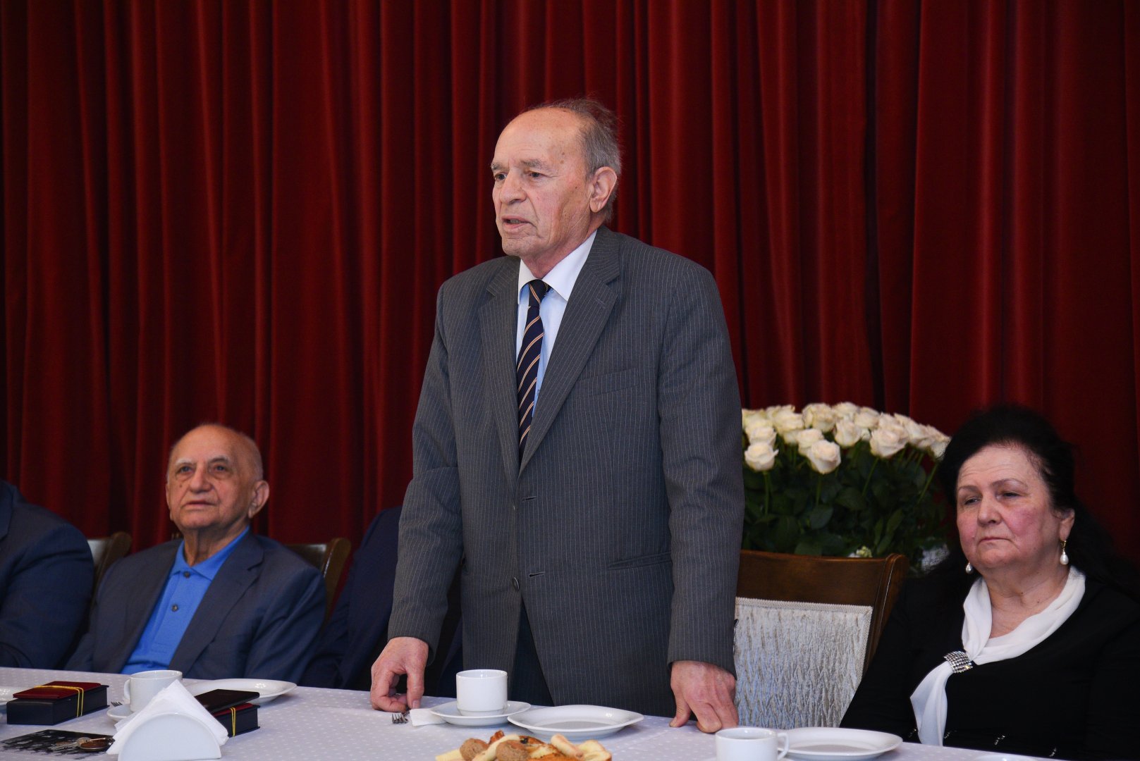 Ветераны спецслужб Азербайджана "Альянс" провели мероприятие к 80-летию со дня рождения Хагани Багирова (ФОТО)