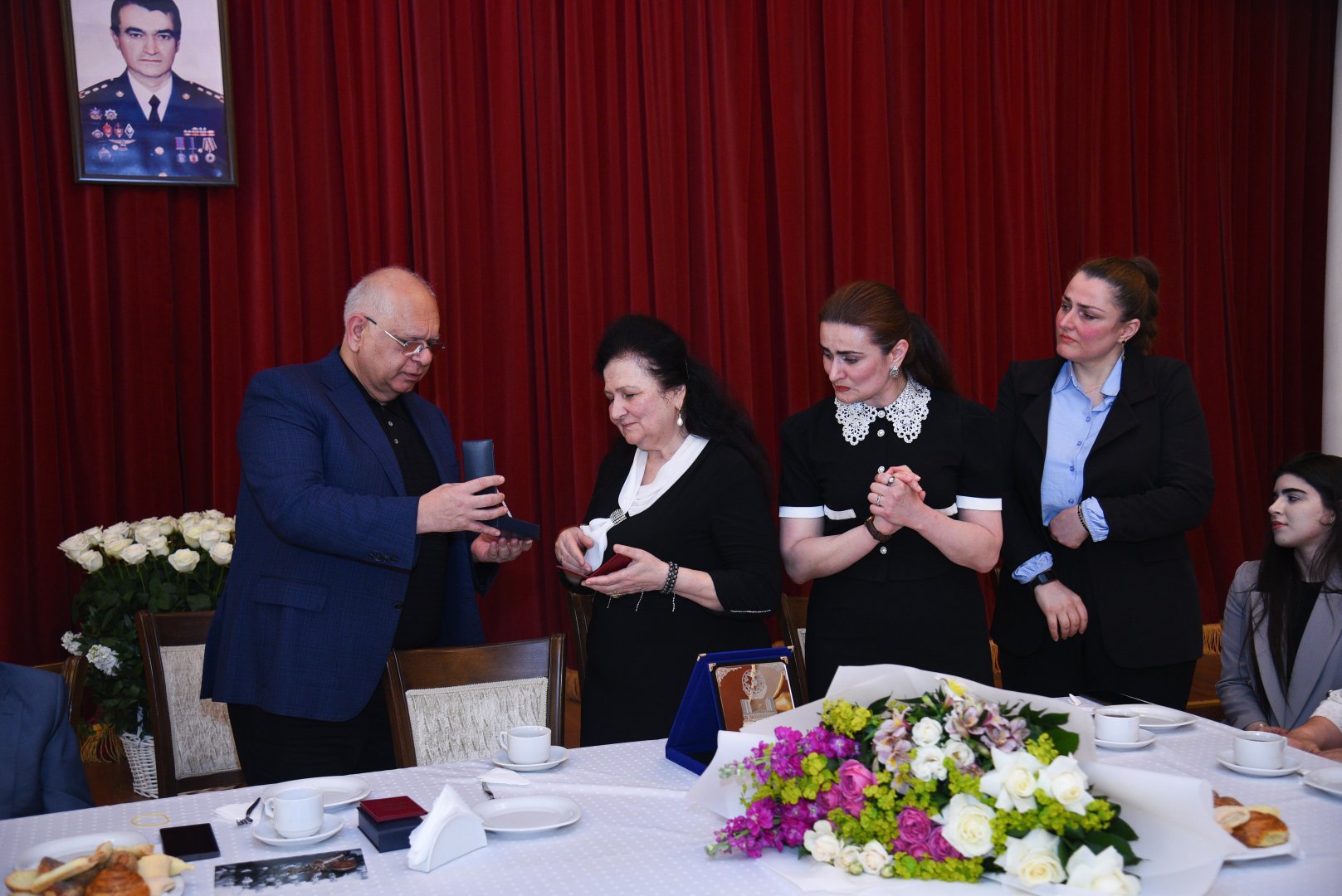 Ветераны спецслужб Азербайджана "Альянс" провели мероприятие к 80-летию со дня рождения Хагани Багирова (ФОТО)